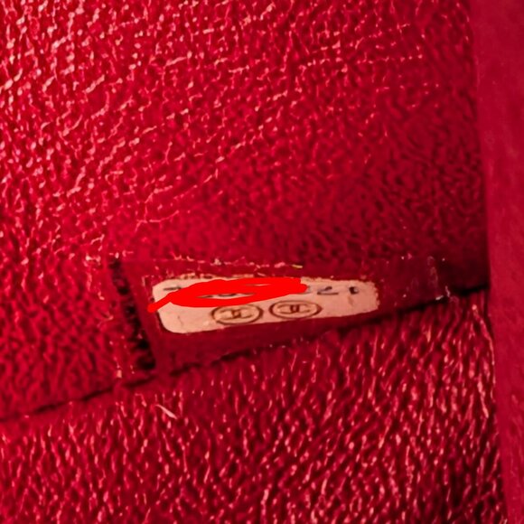 Chanel Rare Red 17b Classic Medium Quilted Lambskin Double Flap Bag - Picture 14 of 16